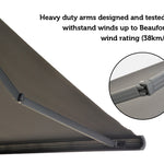Heavy Duty Full Cassette Motorised Awning - 4.0m x 3.0m