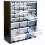 Storage Cabinet Drawers 39 Plastic Tool Box Containers Organiser Cupboard