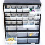 Storage Cabinet Drawers 39 Plastic Tool Box Containers Organiser Cupboard