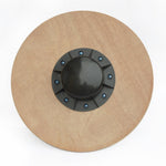 Heavy Duty 15.5" Wooden Balance Board with Non-Slip Pad Fitness