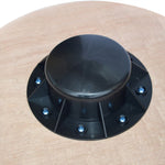 Heavy Duty 15.5" Wooden Balance Board with Non-Slip Pad Fitness