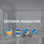 900 x 2100mm Frameless 10mm Safety Glass Shower Screen