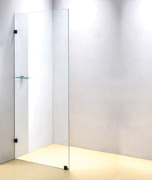 900 x 2000mm Frameless 10mm Safety Glass Shower Screen