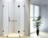 900 x 900mm Frameless 10mm Glass Shower Screen By Della Francesca