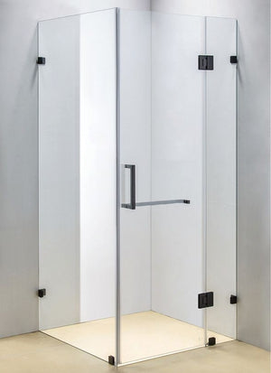 900 x 900mm Frameless 10mm Glass Shower Screen By Della Francesca