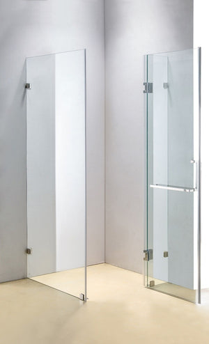 900 x 900mm Frameless 10mm Glass Shower Screen By Della Francesca