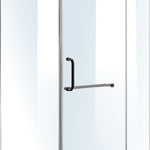 1000 x 1000mm Frameless 10mm Glass Shower Screen By Della Francesca