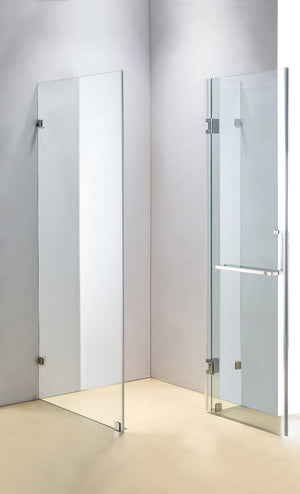 1000 x 1000mm Frameless 10mm Glass Shower Screen By Della Francesca