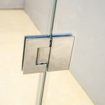 1000 x 1000mm Frameless 10mm Glass Shower Screen By Della Francesca