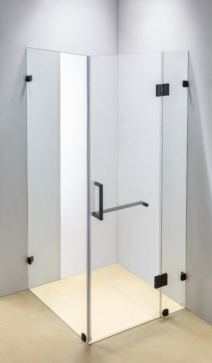 1200 x 900mm Frameless 10mm Glass Shower Screen By Della Francesca