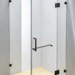 1200 x 900mm Frameless 10mm Glass Shower Screen By Della Francesca