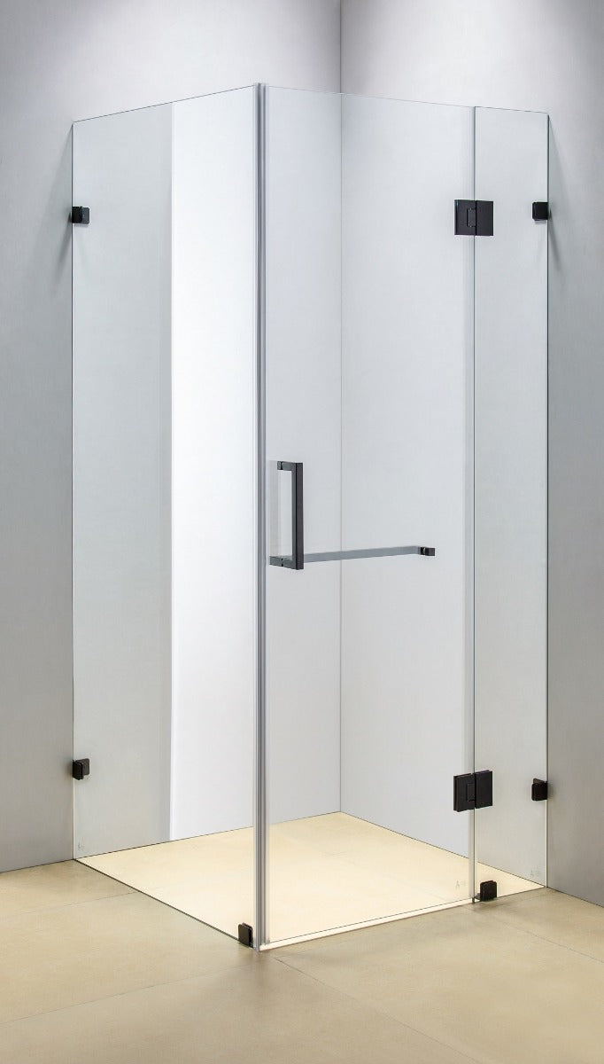 1200 x 900mm Frameless 10mm Glass Shower Screen By Della Francesca