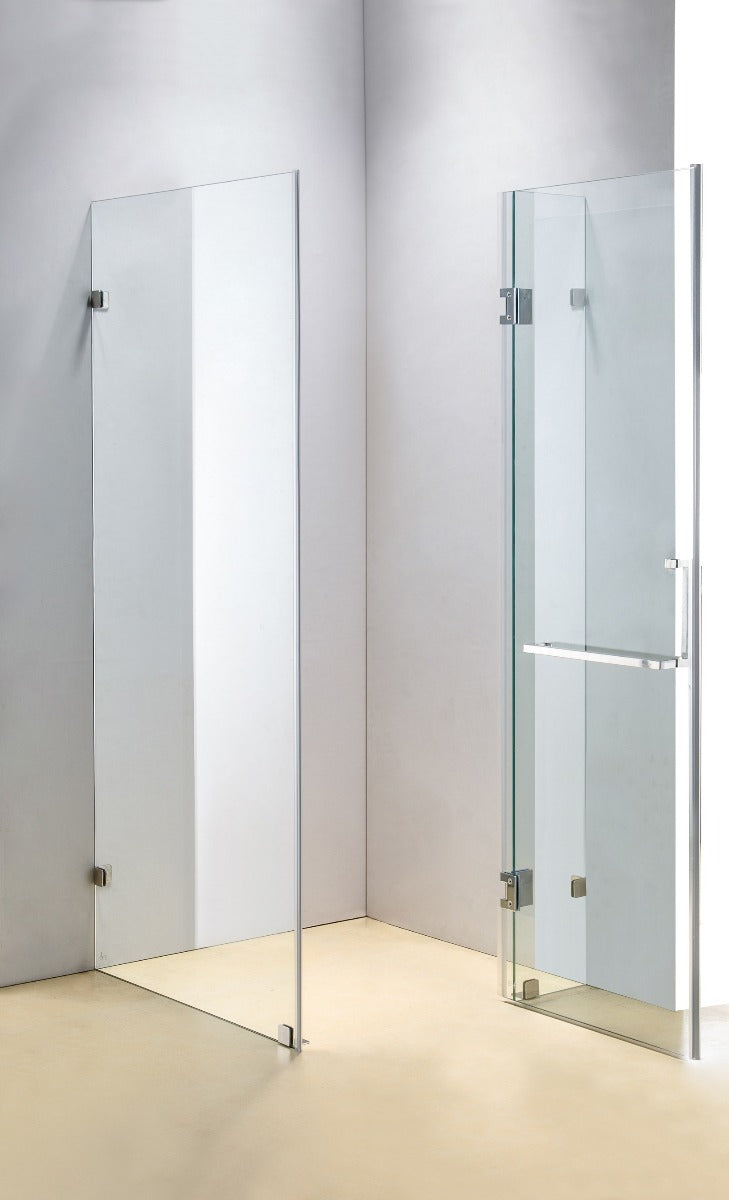 1200 x 900mm Frameless 10mm Glass Shower Screen By Della Francesca