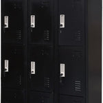 12 Door Locker - Office/Gym - Black