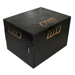 3 IN 1 Black Wood Plyo Games Plyometric Jump Box