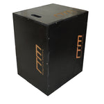 3 IN 1 Black Wood Plyo Games Plyometric Jump Box