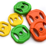 20kg Standard Rubber Coloured Barbell