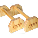 Wooden Parallette Bars Push Up & Dip Workouts
