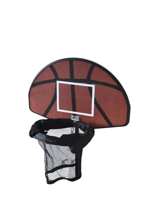 Trampoline Basketball Hoop Ring Backboard Ball Set