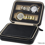 Watch Box Display Travel Case PU Leather