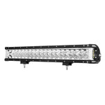 22Inch Led Light Bar Cree Spot Flood Combo Side Shooter Offroad Driving 4X4