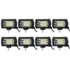 8X5 Inch Led Work Light Bar Flood Beam Reverse Driving Lights Offroad 4WD