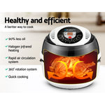 Devanti 10L 8 Function Convection Oven Cooker Air Fryer- White