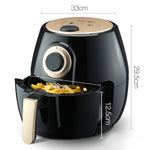 Devanti 4L Oil Free Air Fryer - Black