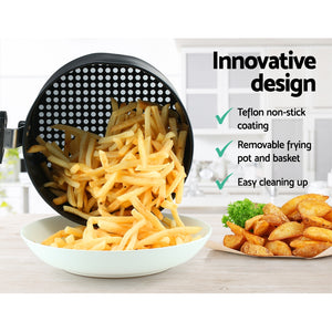 Devanti 4L Oil Free Air Fryer - White