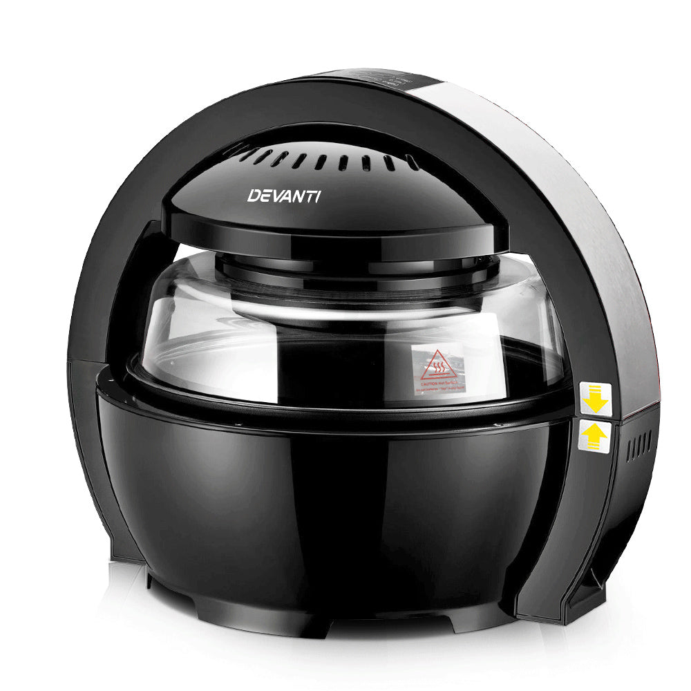 Devanti Chef 13L Air Fryer Oven Cooker - Black