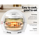 Devanti 13L Air Fryer Oven Cooker - White