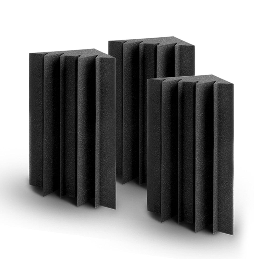 20pcs Studio Acoustic Foam Sound Absorption Proofing Panels Corner DIY