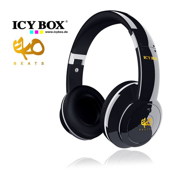 ICY BOX Big City Vibes Headphones - Black (IB-HPh2)