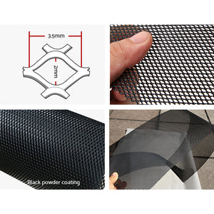 20x Gutter Guard Guards Aluminium Leaf Mesh Roof Tiles 100x20cm Brush DIY Deluxe Garden 20M