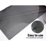 20x Gutter Guard Guards Aluminium Leaf Mesh Roof Tiles 100x20cm Brush DIY Deluxe Garden 20M