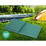 Weisshorn 5M X 2.5M Annex Matting Floor Mats Mesh Caravan Park Camping Green