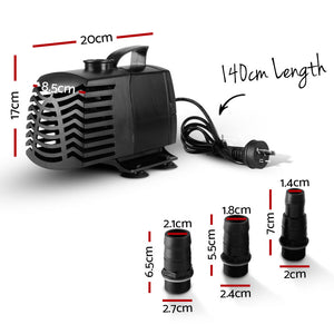 Giantz 5000L/H Submersible Aqua Aquarium Water Pump