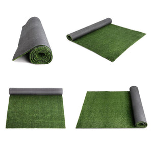 Primeturf Artificial Synthetic Grass 1 x 20m 15mm - Olive Green