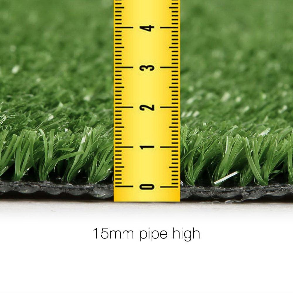Primeturf Artificial Synthetic Grass 2 x 5m 15mm - Olive Green