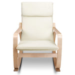 Artiss Fabric Rocking Armchair - Beige