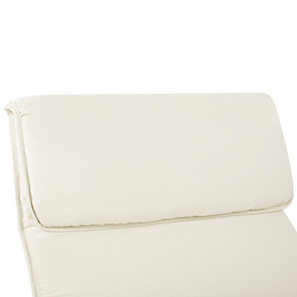 Artiss Fabric Rocking Armchair - Beige
