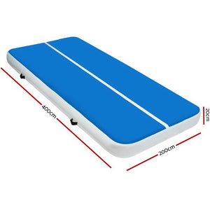 Everfit 4 X 2M Inflatable Gymnastics Track Mat