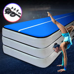 Everfit 6X2X0.3M Airtrack Inflatable Air Track Tumbling Floor Mat with Pump Home Gymnastics Gym