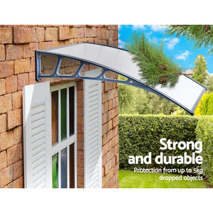 Instahut Window Door Awning Door Canopy Outdoor Patio Sun Shield 1.5mx1m DIY