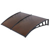 Instahut Window Door Awning Door Canopy Outdoor Patio Cover Shade 1.5mx2m DIY BR