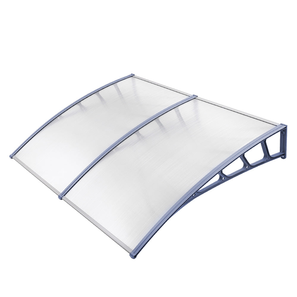 Instahut Window Door Awning Door Canopy Outdoor Patio Sun Shield 1.5mx2m DIY