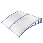 Instahut Window Door Awning Door Canopy Outdoor Patio Sun Shield 1.5mx2m DIY
