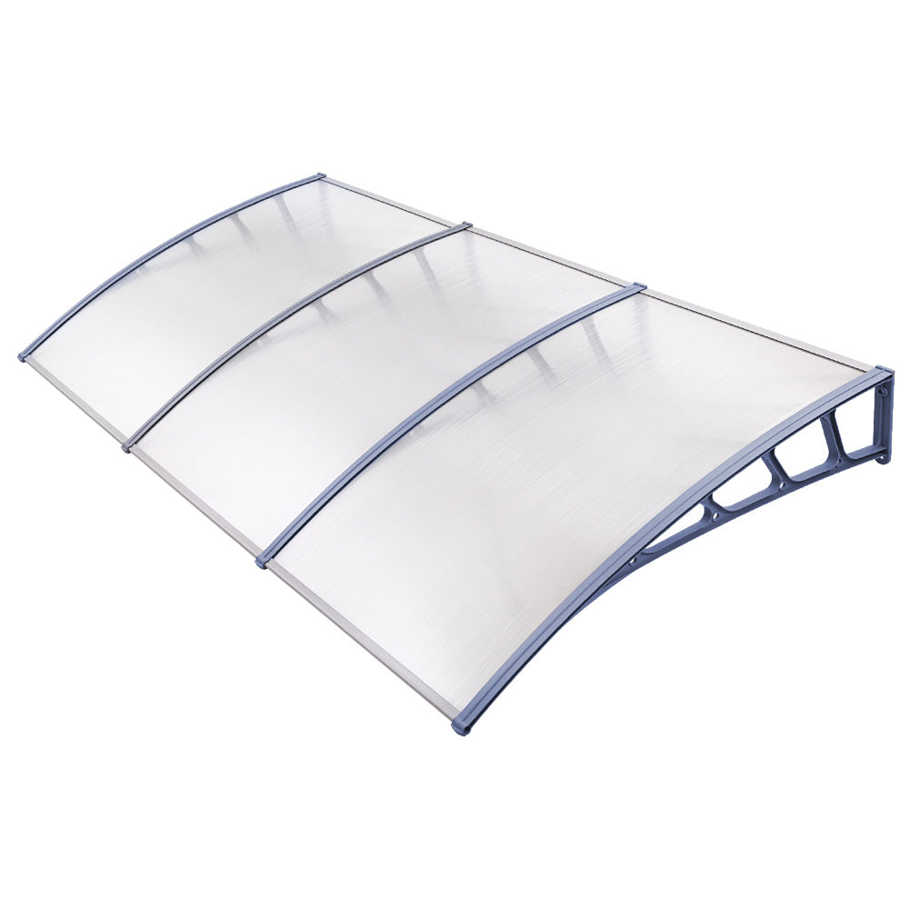 Instahut Window Door Awning Door Canopy Outdoor Patio Sun Shield 1.5mx3m DIY
