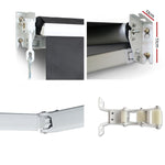 Instahut 5M x 3M Outdoor Folding Arm Awning - Grey