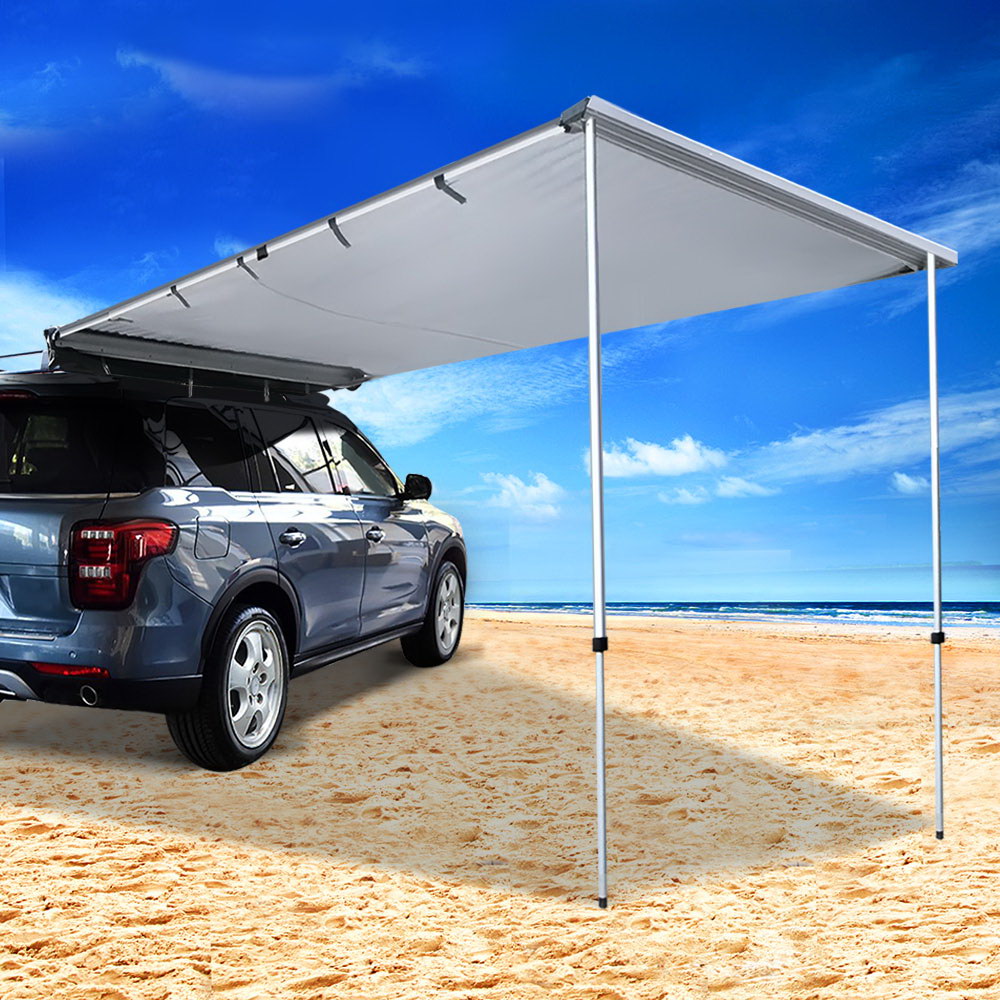 Weisshorn Car Shade Awning 2.5 x 3m - Grey